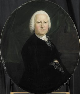 Vuonna 1742 valitun hollantilaisen Itä-Intian yhtiön Rotterdamin kamarin johtajan Adriaan du Boisin muotokuva tekijältä Jean Humbert