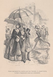 Tarvitsin liikaa omnibussia, mutta heti kun alkaa sataa, ne kaikki näyttävät d..., 1843.