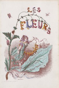 Animated Flowers, otsikkosivu, 1847.