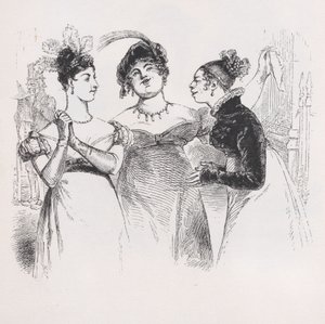 Näiden naisten mielipide teoksesta The Complete Works of Béranger, 1836. tekijältä Jean Ignace Isidore Gérard