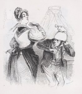 Kolmas aviomies Bérangerin täydellisistä teoksista, 1836. tekijältä Jean Ignace Isidore Gérard