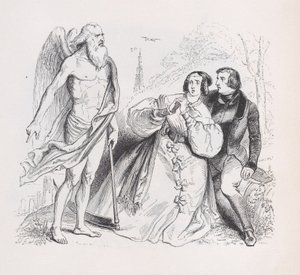 Aikaa Bérangerin täydellisistä teoksista, 1836. tekijältä Jean Ignace Isidore Gérard