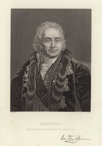 Jean-Antoine Chaptal tekijältä Jean Jacques Francois Monanteuil
