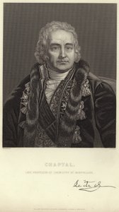 Jean-Antoine Chaptalin muotokuva tekijältä Jean Jacques Francois Monanteuil
