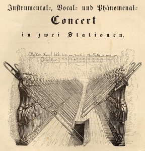 Instrumentaalinen laulu ja ilmiömäinen konsertti, 1844