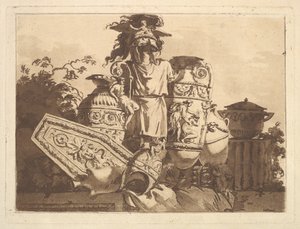 Sävellys antiikkia, Recueil de Compositions par Lagrenée Le Jeune Colle..., 1782-84.