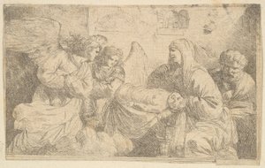 Jeesuksen Kristuksen syntymä Kristuksen syntymä, 1700-luvun loppu.