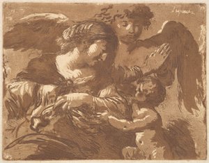 The Guardian Angel, albumissa, joka sisältää Recueil de Compositions p..., 1782-1821. tekijältä Jean Jacques Lagrenee