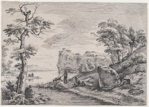 Goatherd, 1763. tekijältä Jean Jacques de Boissieu