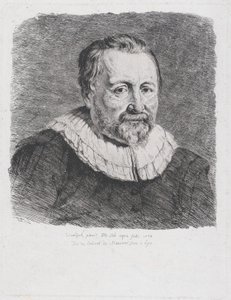 Muotokuva Van Dyckin mukaan, 1770. tekijältä Jean Jacques de Boissieu