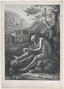 St. Hieronymus, 1797. tekijältä Jean Jacques de Boissieu