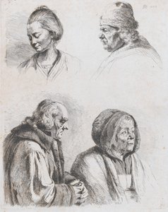 Tutkimus neljästä päästä, 1770. tekijältä Jean Jacques de Boissieu