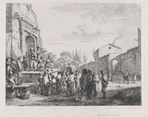 Pienet Charlataanit, 1773. tekijältä Jean Jacques de Boissieu