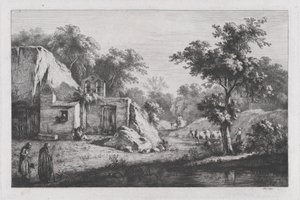 Pieni Eremitaaši, 1793. tekijältä Jean Jacques de Boissieu