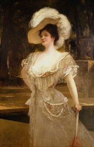 Rouvan muotokuva, 1901 tekijältä Jean Joseph Benjamin Constant