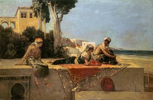 Terassilla tekijältä Jean Joseph Benjamin Constant