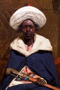 Marokon kalifi Tahamy tekijältä Jean Joseph Benjamin Constant