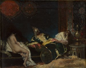 Serbialainen jalkavaimo Lähetys Serbiasta, 1876.