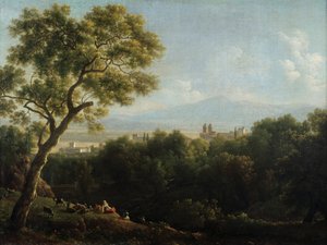 Näkymä Frascatille, 1820