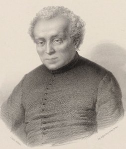 Muotokuva säveltäjä Louis Lambillottesta 1797-1855. tekijältä Jean Julien Jacott