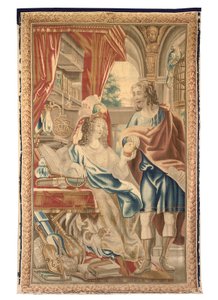 Brysselin kuvakudos kuuden kappaleen sarjasta, n. 1650 (villaa ja silkkiä) tekijältä Jean Le and Eggermans Daniel II Clerc