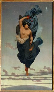 La Nuit (maalaus kankaalle) tekijältä Jean Leon Gerome