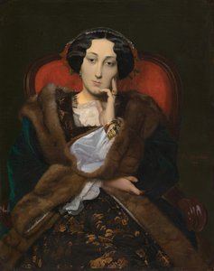 Naisen muotokuva, 1851. tekijältä Jean Leon Gerome