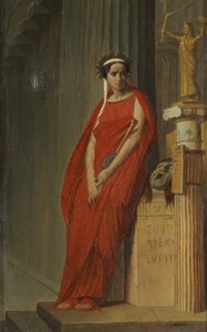 Elisa Rachel hahmona Phèdre tekijältä Jean Leon Gerome