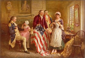 Betsy Ross 1777 tekijältä Jean Leon Gerome Ferris
