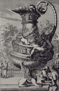 Puutarhaveistos, julkaistu n.1670 (kaiverrus) (katso myös 172934)