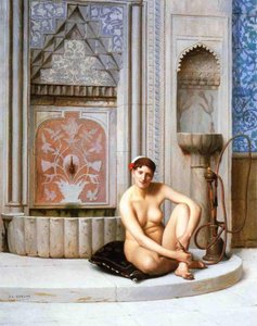 Ranskalainen:  Odalisque tekijältä Jean Leon Gerome