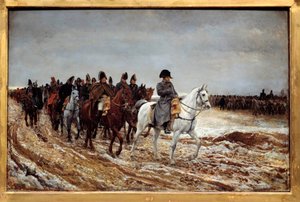 Ranskan kampanja tekijältä Jean-Louis Ernest Meissonier