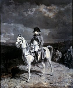 Napoleon I:n (1769-1821) ratsastusmuotokuva. Ernest Meissonierin piirustus (1815-1891) tekijältä Jean-Louis Ernest Meissonier