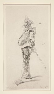 Punchinello tekijältä Jean Louis Ernest Meissonier