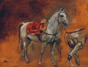 Studien eines Fungi tekijältä Jean-Louis Ernest Meissonier