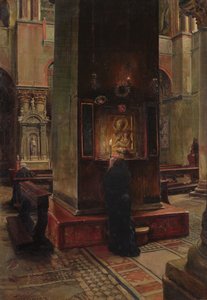 Madonna del Bacio San Marcossa, Venetsiassa, 1882 tekijältä Jean Louis Ernest Meissonier