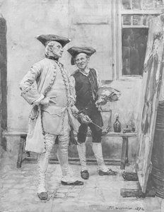 Kylttimaalari Le Peintre d