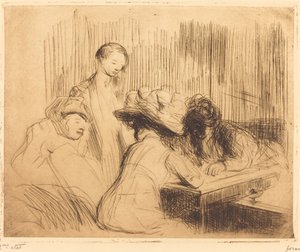 Sukellus Montmartressa tekijältä Jean Louis Forain