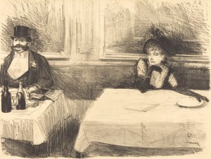 Ravintolassa tekijältä Jean Louis Forain