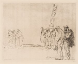 Golgata. tekijältä Jean Louis Forain