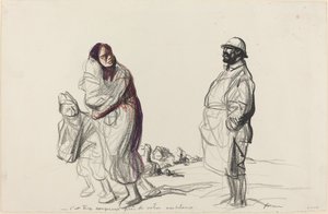 Ambulanssisi lähellä on liian vaarallista, c. 19141919. tekijältä Jean Louis Forain