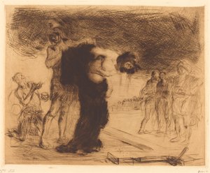 Kristus riisuttu vaatteensa tekijältä Jean Louis Forain