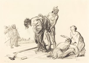 Kristus riisuttu vaatteensa tekijältä Jean Louis Forain