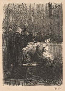 Tuomioistuimen tauko. tekijältä Jean Louis Forain