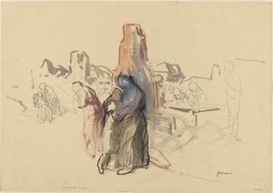Tämä oli meidän talomme, n. 19141919. tekijältä Jean Louis Forain
