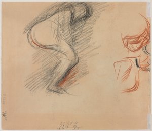 Kuvioluonnokset (käänteinen) tekijältä Jean Louis Forain