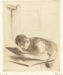 Forain Radierung (erste Platte) von Jean Louis Forain