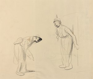 "Louisin" piilottaminen [verso] tekijältä Jean Louis Forain