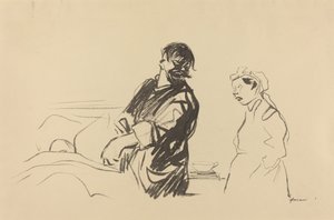 Sairaalakohtaus tekijältä Jean Louis Forain