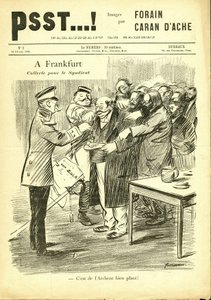 Jean-Louis Forainin (1852-1931) kuvitus Psst...! tekijältä Jean Louis Forain